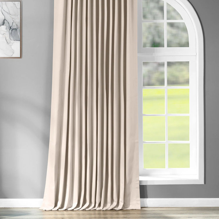 Alcott Hill® Aldreda Extra Wide Room Darkening Curtains for Living